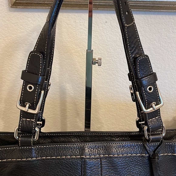 Coach Pebble Leather Tote Carryall EUC - Picture 3 of 14